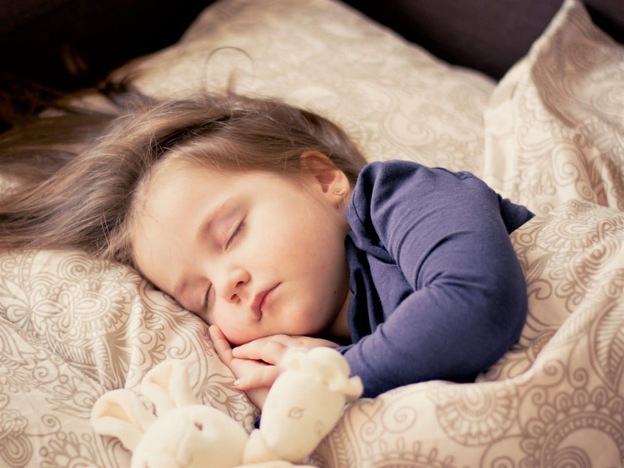 A child sleeping